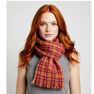 Vintage I. Magnin women's scarf  70% mohair - 30% New Wool